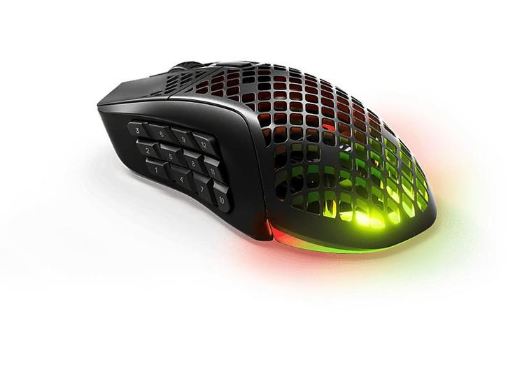 Steelseries -  Aerox 9 Draadloze Gaming Muis () - Zwart, Computers en Software, Muizen, Rechtshandig, Gaming muis, Draadloos, Nieuw