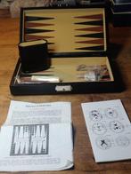 Bordspel - Hugo Boss Luxe Backgammon reisset in lederen