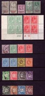 Groot-Brittannië 1902/1938 - King Edward VII-stockset plus, Postzegels en Munten, Gestempeld