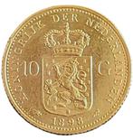 Gouden 10 gulden 1898 P Pander Wilhelmina (zonder punt), Postzegels en Munten, Munten | Nederland, Goud, Losse munt, Verzenden
