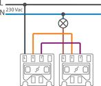 Niko Enkele Twee-Weg Schakelaar 71mm Met Plug-In Terminals -, Verzenden, Nieuw, Overige typen