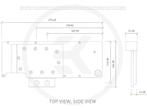 EKWB - EK-Quantum Vector XC3 RTX 3080/3090 Active Backplate,, Verzenden, Nieuw