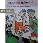Heb je wel gehoord 9789075866643, Boeken, Verzenden, Gelezen