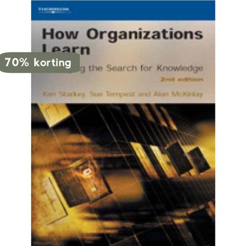 How Organizations Learn 9781861527462 Ken Starkey, Boeken, Overige Boeken, Gelezen, Verzenden