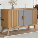 vidaXL Dressoir OLDEN 114x43x73,5 cm massief grenenhout, 100 tot 150 cm, Verzenden, Nieuw, Grenenhout