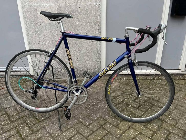 Rings Paars / 2 x 7 speed / maat 61, Fietsen en Brommers, Overige Fietsen en Brommers, Gebruikt, Ophalen