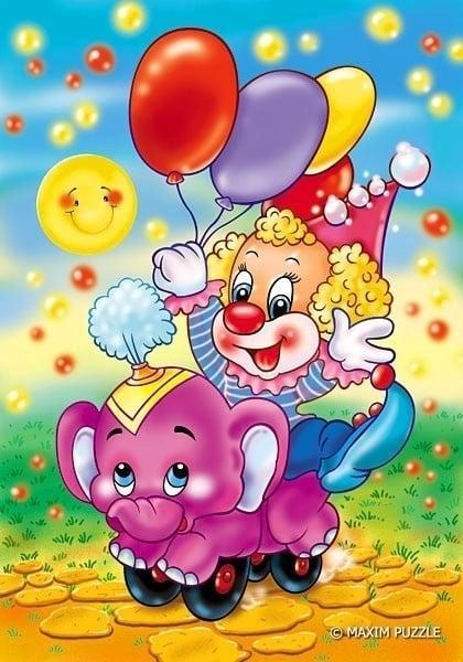 Harlekijn 60 stukjes Maxi (Kinderpuzzels, Puzzels), Hobby en Vrije tijd, Denksport en Puzzels, Overige typen, Nieuw, Ophalen of Verzenden