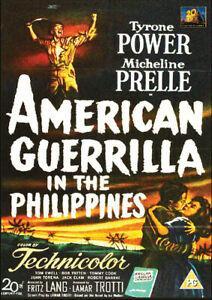 American Guerrilla in the Philippines DVD (2013) Tyrone, Cd's en Dvd's, Dvd's | Overige Dvd's, Zo goed als nieuw, Verzenden
