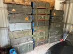 Houten leger munitie kisten in verschillende maten en pr..., Verzamelen