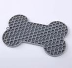 Likmat Klein Botje Grijs 18x11cm (Hond, Likmatten, Spelen), Dieren en Toebehoren, Ophalen of Verzenden, Nieuw