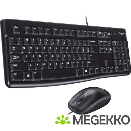 Logitech MK120 toetsenbord en muis, Computers en Software, Desktop Pc's, Nieuw, Verzenden