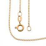 Gouden Venetiaanse ketting | 43,5 cm, Goud, Goud, Gebruikt, Verzenden