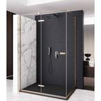 Zijwand Lacus S. Pietro 70x200 cm Aluminium Profiel Goud, Ophalen of Verzenden, Nieuw, Douche
