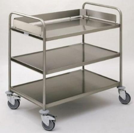 Hupfer Afruimwagen met 3 bladen / ZWAAR MATERIAAL, Zakelijke goederen, Horeca | Meubilair en Inrichting, Verzenden