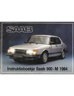 1984 SAAB 900 INSTRUCTIEBOEKJE NEDERLANDS, Auto diversen, Handleidingen en Instructieboekjes