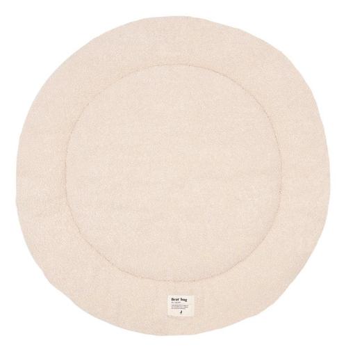 Jollein Boucle Naturel 95 cm Rond Boxkleed 017-537-66060, Kinderen en Baby's, Boxen, Nieuw, Verzenden