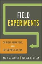 9780393979954 Field Experiments | Tweedehands, Boeken, Verzenden, Zo goed als nieuw, Alan S Gerber