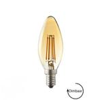 E14 LED lamp | Kaarslamp | 4 watt 2500K warm wit | Dimbaar, Nieuw, Sfeervol, Led-lamp, 30 tot 60 watt