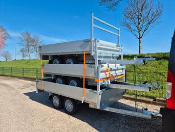 Plateauwagens direct uit voorraad beschikbaar voor biedingen