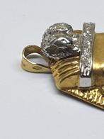 Hanger - 18 karaat Geel goud - Diamant