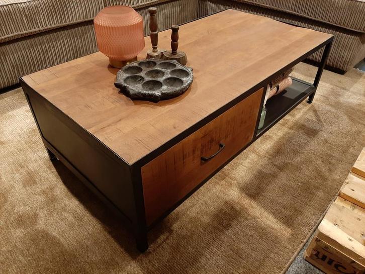 Salontafel Calde - 120x60 **SHOWROOMMODEL**, Huis en Inrichting, Tafels | Salontafels, Nieuw