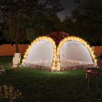 Partytent met LED en 4 zijwanden 3,6x3,6x2,3 m camouflage, Verzenden, Nieuw, 2 meter of meer, Partytent