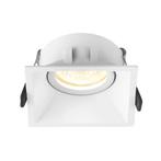 LED inbouw spot | Verdiept | Vierkant | 78x78mm | Wit, Ophalen of Verzenden, Nieuw, Plafondspot of Wandspot, Led