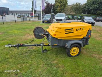 Atlas Copco XAS 37 kd mobiele compressor beschikbaar voor biedingen