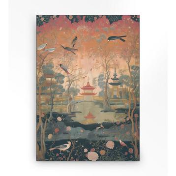 *WOONWINKEL* Urban Cotton Oriental Night Wandkleed In Frame beschikbaar voor biedingen