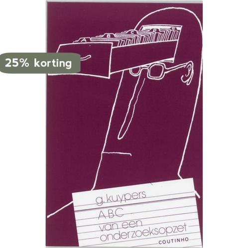 ABC van een onderzoeksopzet 9789062835805 G. Kuypers, Boeken, Studieboeken en Cursussen, Gelezen, Verzenden