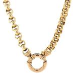 Gouden jasseron collier 14 krt, Ophalen of Verzenden, Nieuw
