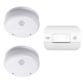 2x Rookmelder en 1x Koolmonoxidemelder (10 jaar sensor), Doe-het-zelf en Verbouw, Alarmsystemen, Nieuw, Verzenden