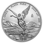Mexican Libertad 1 oz 2020 (300.000 oplage), Postzegels en Munten, Munten | Amerika, Verzenden, Zuid-Amerika, Losse munt, Zilver