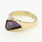 Ring - 14 karaat Geel goud - Amethist, Nieuw
