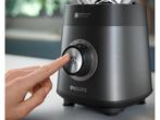 Philips Blender HR3040/00 - Krachtige 1200 Watt Motor - Met, Verzenden, Zo goed als nieuw