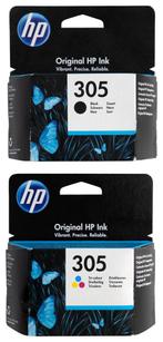 HEMA Cartridge HP 305 zwart/kleur - 2 stuks, Verzenden, Nieuw