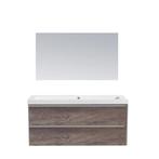 Badkamermeubel Sanilux PL 120 Greeploos Incl Spiegel En, Ophalen of Verzenden, Nieuw, Bad