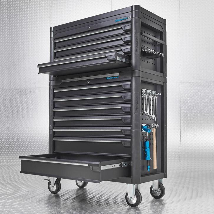 Datona Gereedschapswagen 7 laden met gereedschapskist 4, Doe-het-zelf en Verbouw, Gereedschapskisten, Nieuw, Ophalen of Verzenden