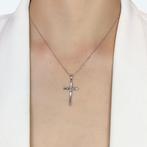 Hanger - 14 karaat Witgoud - 0.44ct. tw. Diamant