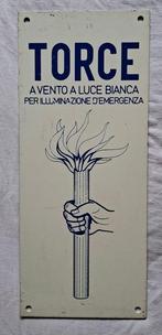 TORCE gevaarbord - Emaille bord - Emaille, Antiek en Kunst