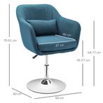TRUUSK Fauteuil Loungestoel Met Armleuning, Lendenkussen, Ge, Verzenden, Nieuw