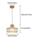 Kristallen Hanglamp – Moderne Luxe Plafondlamp voor Woonkame, Huis en Inrichting, Verzenden, Nieuw
