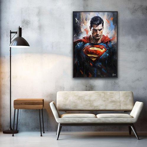 BLAKE - Superman Le Kryptonien, Antiek en Kunst, Kunst | Schilderijen | Modern