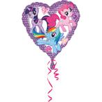 My Little Pony Helium Ballon Hart 43cm leeg, Hobby en Vrije tijd, Feestartikelen, Verzenden, Nieuw