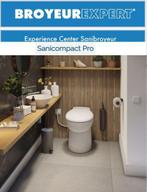 Sanibroyeur Sanicompact Pro, Doe-het-zelf en Verbouw, Sanitair, Nieuw, Toilet, Ophalen of Verzenden