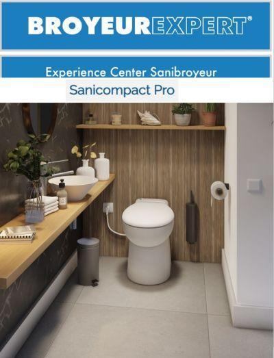 Sanibroyeur Sanicompact Pro, Doe-het-zelf en Verbouw, Sanitair, Toilet, Nieuw, Ophalen of Verzenden