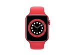 Apple Watch Series 6 44mm / SV - Rood, Verzenden, Zo goed als nieuw