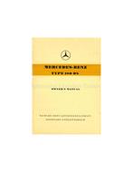 1959 MERCEDES BENZ TYP 180 Db INSTRUCTIEBOEKJE DUITS, Auto diversen, Handleidingen en Instructieboekjes