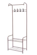 Staand Kledingrek met Planken en Haken – Metalen Garderobere, Kleding | Dames, Kledingrekken, Verzenden, Nieuw