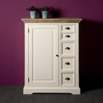 *WOONWINKEL* Tower Living Fleur Spekkast Wit Hout, Huis en Inrichting, Kasten | Wandmeubels, Verzenden, Nieuw